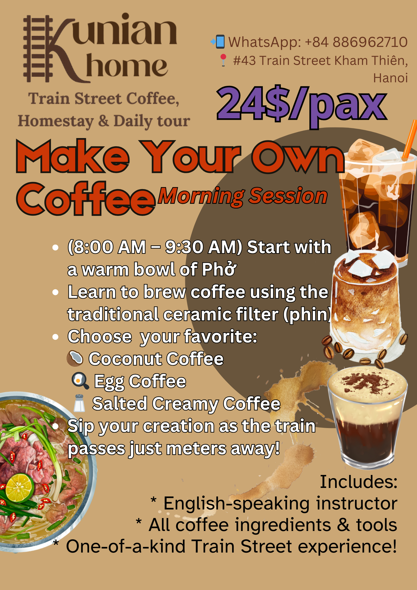 Make Coffee With Us (MORNING SESSION)